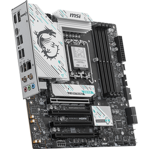 Placa de baza MSI B860M GAMING PLUS WIFI, Socket 1851, DDR5, BT, mATX, Negru