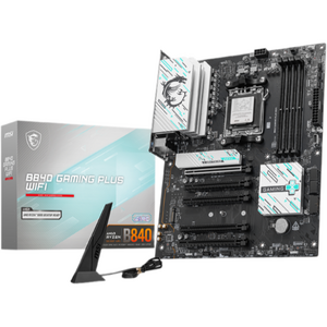 Placa de baza MSI B840 GAMING PLUS WIFI, AM5, DDR5, BT, ATX, Negru