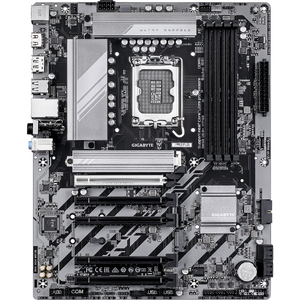 Placa de baza GIGABYTE B860 DS3H WIFI6E, LGA1851, DDR5, BT, ATX, Negru/Gri