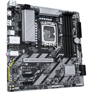 Placa de baza GIGABYTE B860M D3HP, LGA1851, DDR5, mATX, Negru/Gri