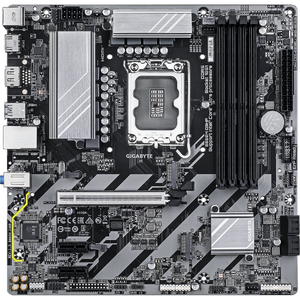 Placa de baza GIGABYTE B860M D3HP, LGA1851, DDR5, mATX, Negru/Gri