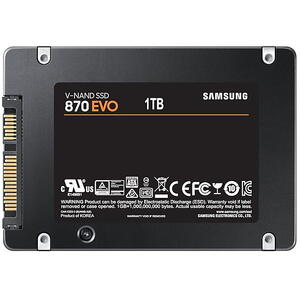 SSD Samsung 870 EVO, 1 TB, SATA III, 2.5 inch, V-NAND