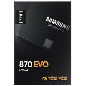 SSD Samsung 870 EVO, 1 TB, SATA III, 2.5 inch, V-NAND