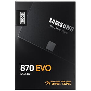 SSD Samsung 870 EVO, 500GB, SATA III, 2.5 inch, V-NAND