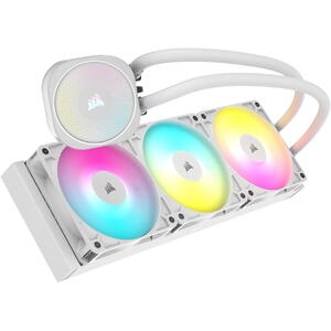 Cooler Corsair NAUTILUS 360 RS ARGB, AIO 360mm, Intel/ AMD, Alb