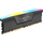 Corsair Memorie DDR5, 64GB, KIT 2x32GB, 6000MT/s, C28, Negru, RGB, VENGEANCE