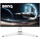 Monitor BenQ Mobiuz EX321UX, 31.5", UHD, 3840x2560, HDMI, DisplayPort, USB-C 65W, 144Hz, 1ms, Alb