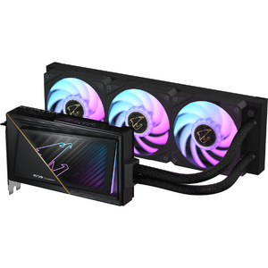 GIGABYTE AORUS GeForce RTX 5080 XTREME WATERFORCE 16G, GDDR7, 256 bit, Negru