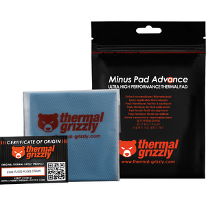 Thermal Grizzly Minus Pad Advance, 100x100x1.0 mm, 2 buc.