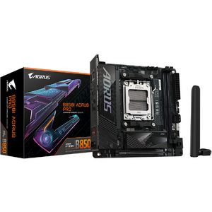 Placa de baza GIGABYTE B850I AORUS PRO, AM5, DDR5, Wi-Fi, BT, Mini-ITX, Negru Resigilat/Reparat