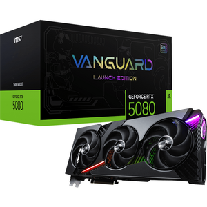 MSI GeForce RTX 5080 16G VANGUARD SOC LAUNCH EDITION, 256-bit, GDDR7, RGB, Negru