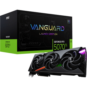 MSI GeForce RTX 5070 TI 16G VANGUARD SOC LAUNCH EDITION, 256-bit, GDDR7, RGB, Negru/Gri