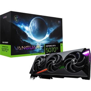 MSI GeForce RTX 5070 TI 16G VANGUARD SOC, 256-bit, GDDR7, RGB, Negru