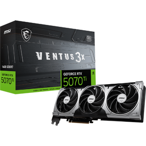 MSI GeForce RTX 5070 TI 16G VENTUS 3X OC, 256-bit, GDDR7, Negru