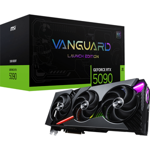 MSI GeForce RTX 5090 32G VANGUARD SOC LAUNCH EDITION, 512-bit, GDDR7, RGB, Negru