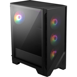 Carcasa MSI MAG FORGE 121A B75 PCIE5, Mid Tower, RGB, Sursa 750W, Negru