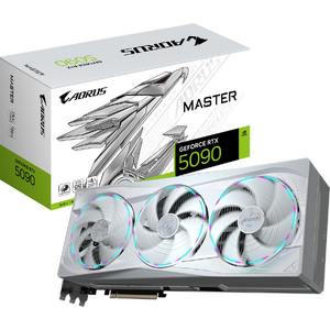 GIGABYTE AORUS GeForce RTX 5090 MASTER ICE 32G, 512 bit, GDDR7, Alb